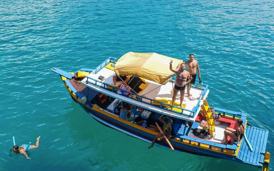 Pousada Casa Do Rio Hostel - 8 Min Do Centro Historico - Passeio De Barco Com Saida Da Pousada -Pago A Parte- Perto Das Praias E Beira Rio Araquari Eksteriør billede