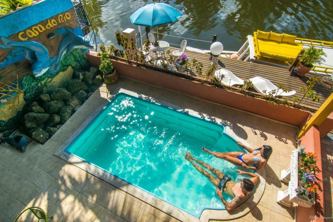Pousada Casa Do Rio Hostel - 8 Min Do Centro Historico - Passeio De Barco Com Saida Da Pousada -Pago A Parte- Perto Das Praias E Beira Rio Araquari Eksteriør billede